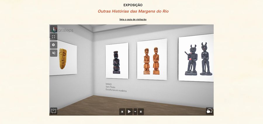 Registro do evento 'Traço Negro - Negres Nas Artes Visuais do Recôncavo da Bahia', obtido em 15/03/2023 00:06:42