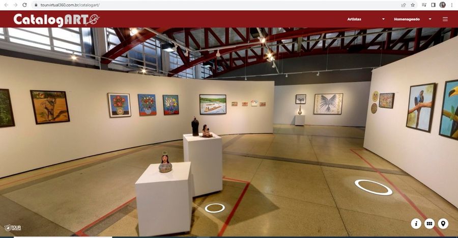 Registro do evento '1ª Exposição de Arte Contemporânea Regional - CatalogART', obtido em 01/12/2022 15:46:13