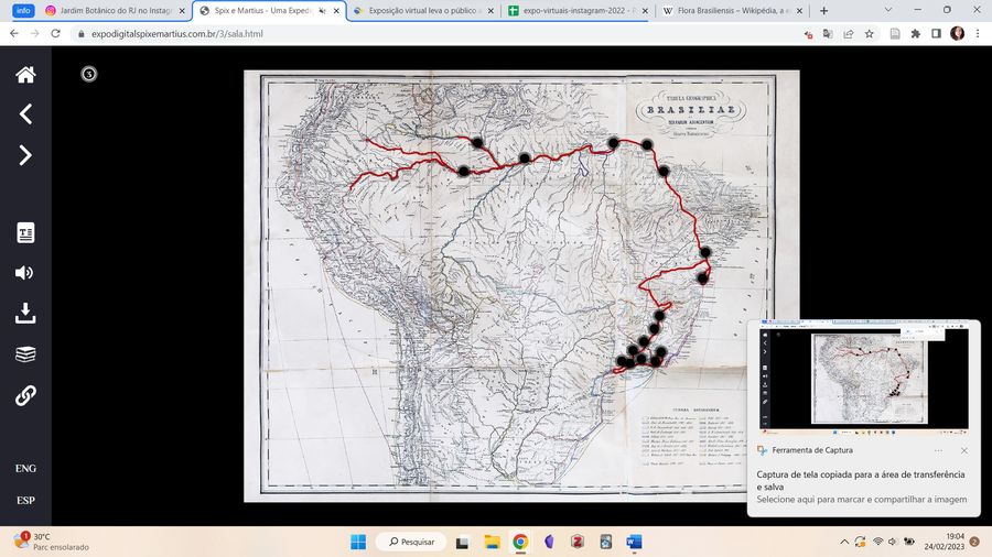 Registro do evento Spix e Martius, uma viagem pelo Brasil, 1817 – 1820, capturado em 24/02/2023 19:23:55