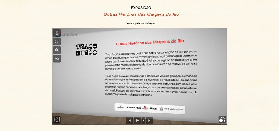 Registro do evento Traço Negro - Negres Nas Artes Visuais do Recôncavo da Bahia, capturado em 15/03/2023 00:06:42